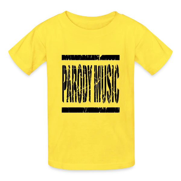 Musique Parodique Vintage sur T-shirts Russell Enfant