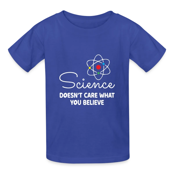 L'Esprit Libre Scientifique sur T-shirts Russell Enfant