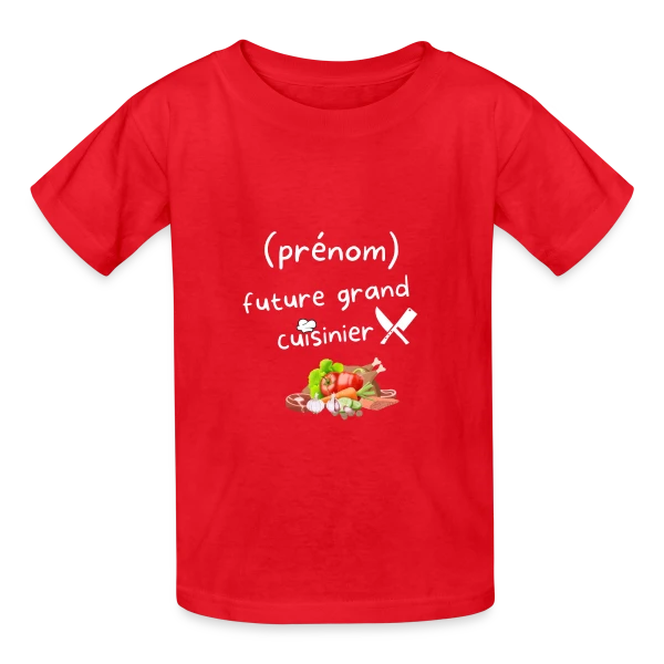 De Cuisine Personnalisé : Pour les Passionnés sur T-shirts Russell Enfant