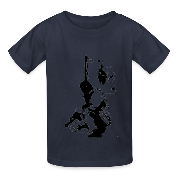 Rebelle Clandestin Corse sur T-shirts Russell Enfant