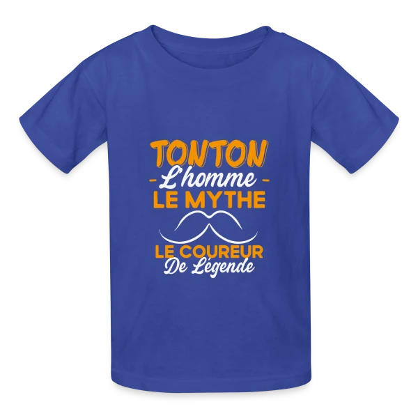 Tonton Le Coureur de Légende - Cadeau Running Humour sur T-shirts Russell Enfant