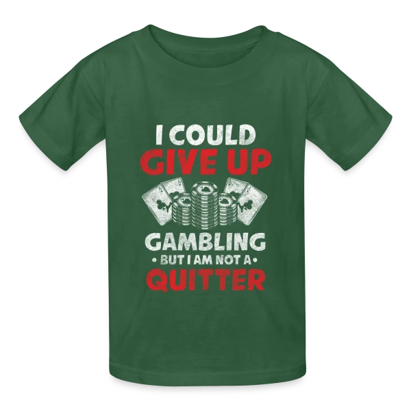 Maître du Skat et du Poker sur T-shirts Russell Enfant