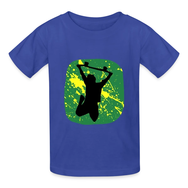 L'Essence du Skateur : Skate & Longboard sur T-shirts Russell Enfant