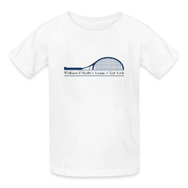 Tennis is Life : New York Grand Slam & Wellness sur T-shirts Russell Enfant