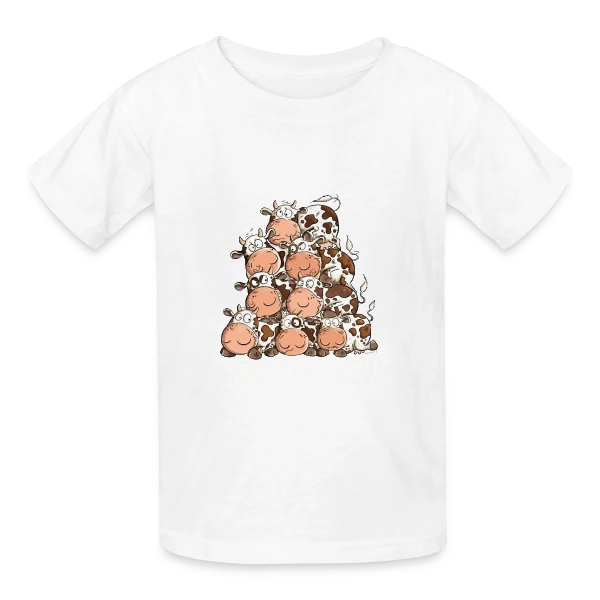 Humour Vache : Le T-Shirt Rigolo et Son Jeu de Mots sur T-shirts Russell Enfant