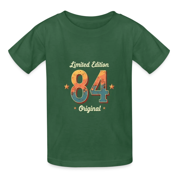 40e Anniversaire Homme Femme - 40 Ans en 1984 sur T-shirts Russell Enfant