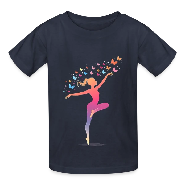 Gymnastique Rythmique - Humour Vieille pour Ça sur T-shirts Russell Enfant