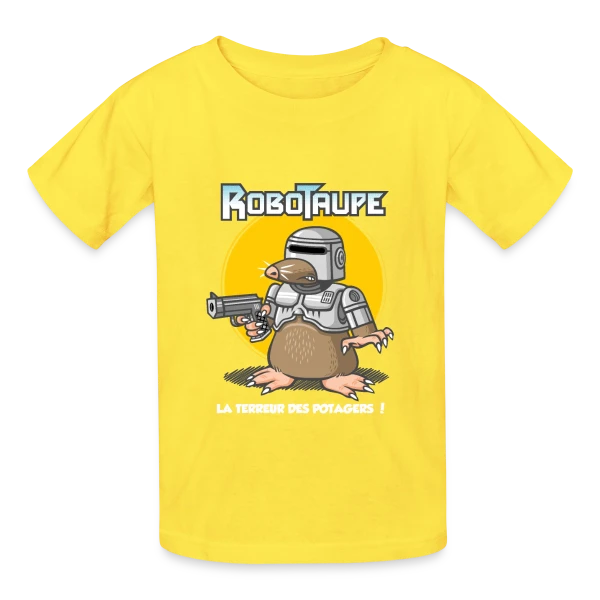Robotaupe, Terreur du Jardin sur T-shirts Russell Enfant