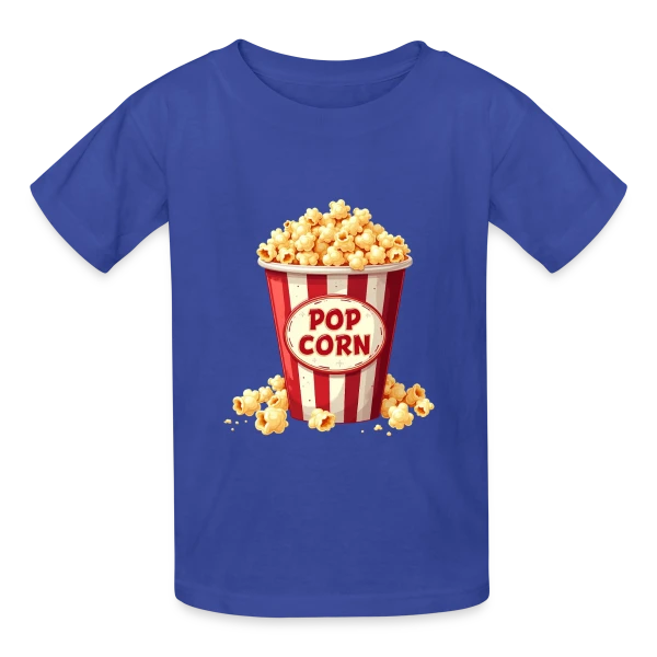 Popcorn Amusant - Idéal Carnaval Enfant sur T-shirts Russell Enfant
