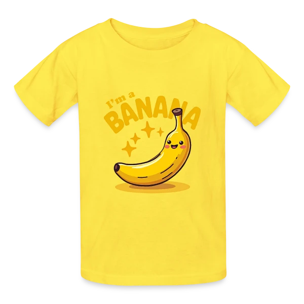 Humour Banane - Costume Carnaval & Fête sur T-shirts Russell Enfant