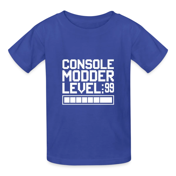 Réparateur Rétro Gaming : Maître des Consoles Vintage sur T-shirts Russell Enfant