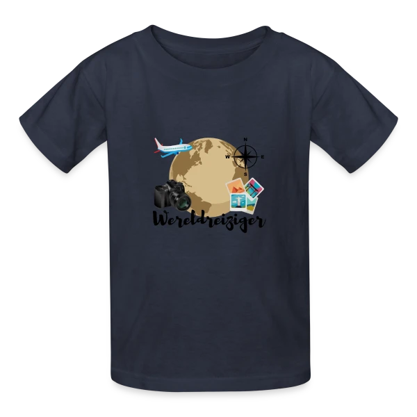 Voyageur du Monde Aventure sur T-shirts Russell Enfant