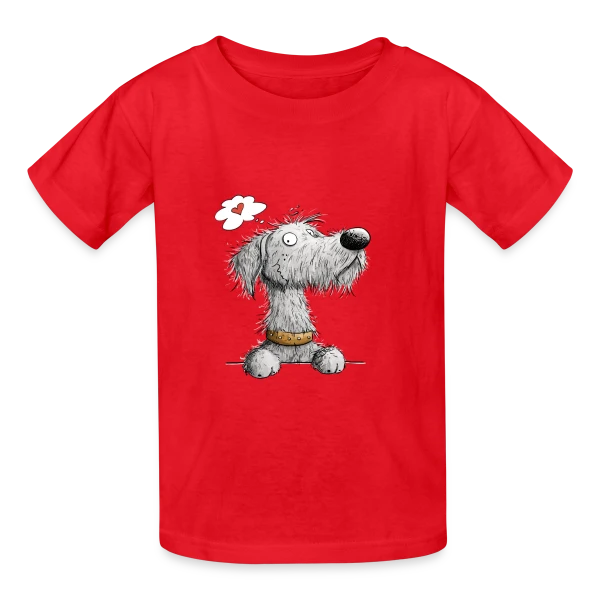 Lévrier Irlandais - Cartoon chien de race sur T-shirts Russell Enfant