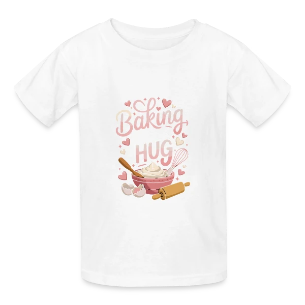 Passion Pâtisserie : Mon Cœur Fond pour les Douceurs sur T-shirts Russell Enfant