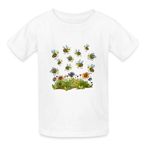 Monde des Insectes sur T-shirts Russell Enfant