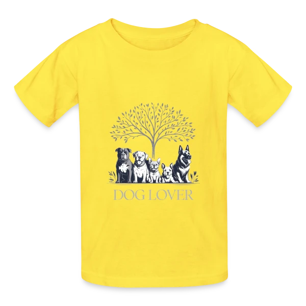 Ma Tribu Canine sur T-shirts Russell Enfant