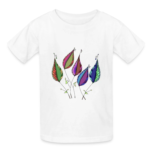 Code Mystère 1331 sur T-shirts Russell Enfant