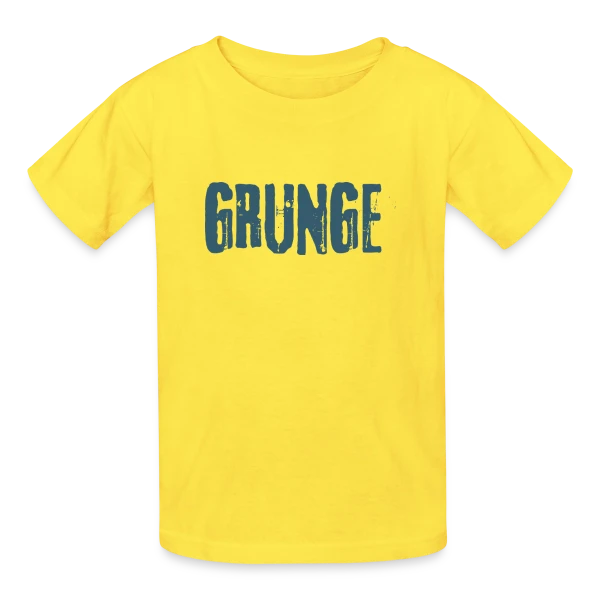 Grunge Teinte Vintage sur T-shirts Russell Enfant