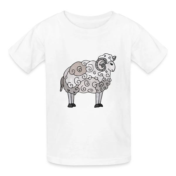 L'Énigme 2074 sur T-shirts Russell Enfant
