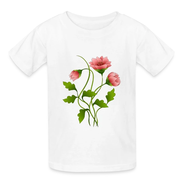 Design Numérique 2141 sur T-shirts Russell Enfant