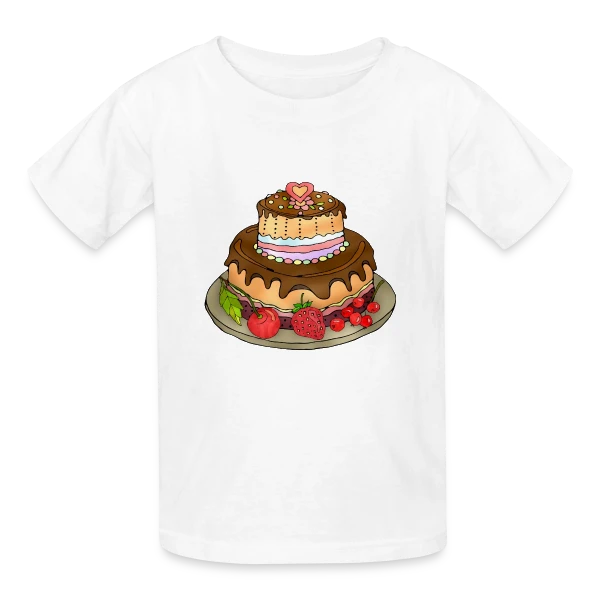 Code Mystère 4101 sur T-shirts Russell Enfant