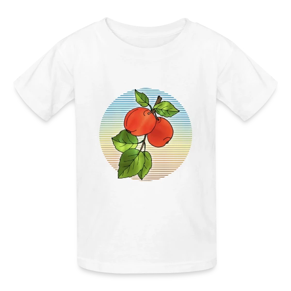 Chiffre 4552 Intemporel sur T-shirts Russell Enfant