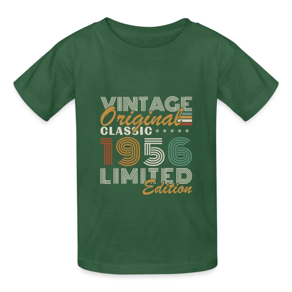 Vintage Original 1956 Classique sur T-shirts Russell Enfant