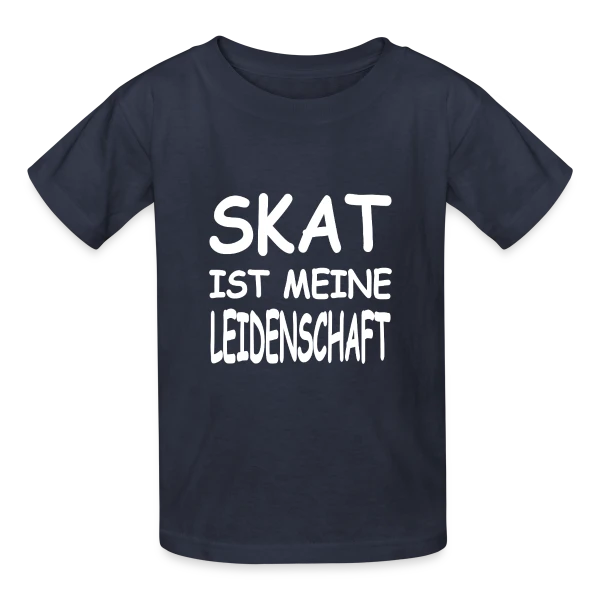 Skat: Le Jeu de Cartes sur T-shirts Russell Enfant