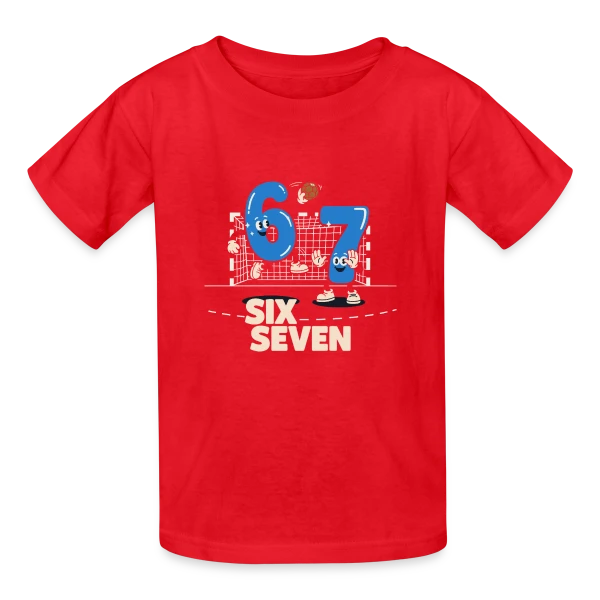 Passion Handball sur T-shirts Russell Enfant
