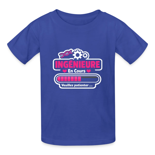 Harmonie Désordonnée sur T-shirts Russell Enfant