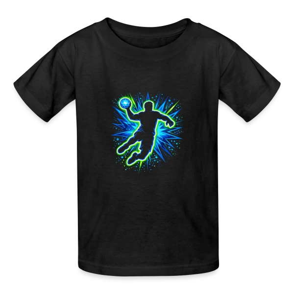 Motif Abstrait Géométrique Coloré sur T-shirts Russell Enfant