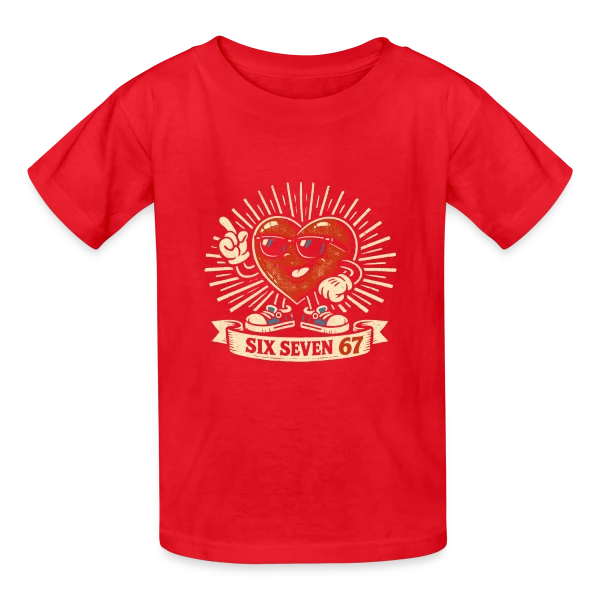 Chaos Créatif sur T-shirts Russell Enfant