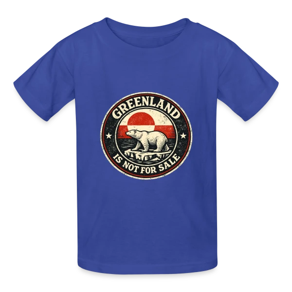 Mystère Abstrait sur T-shirts Russell Enfant