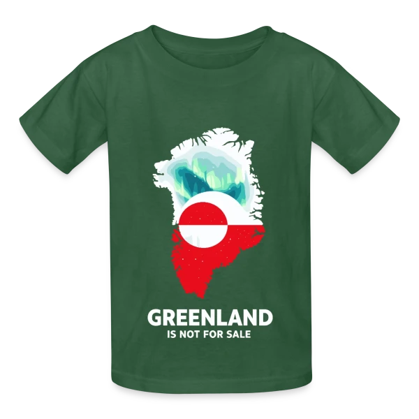 Vibrations Graphiques sur T-shirts Russell Enfant