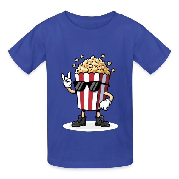 Motif Géométrique Contemporain sur T-shirts Russell Enfant