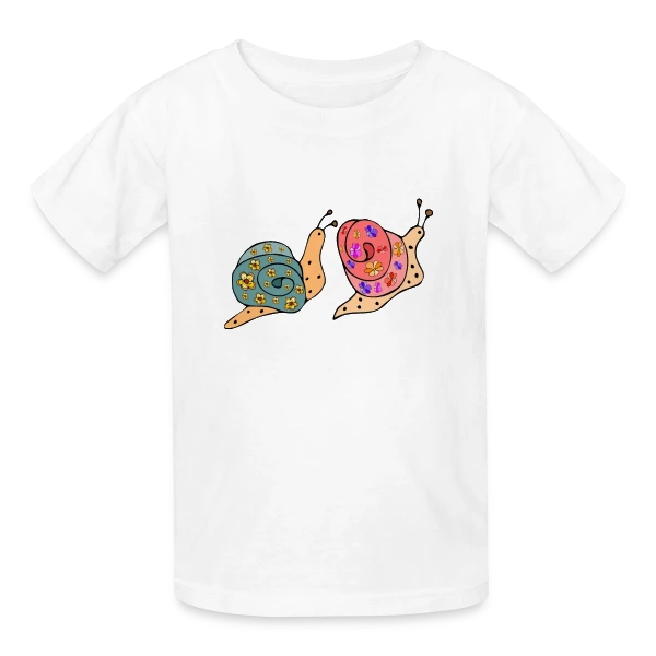 Le Chiffre Secret 4758 sur T-shirts Russell Enfant