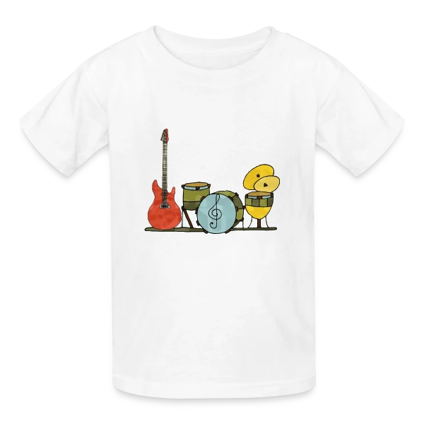 Le Mystérieux 3588 sur T-shirts Russell Enfant