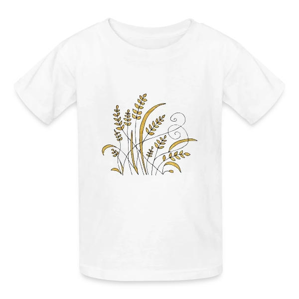 Mystère Numérique 4135 sur T-shirts Russell Enfant