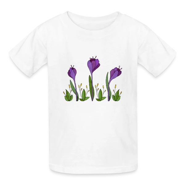 Design 4133 Énigme Urbaine sur T-shirts Russell Enfant
