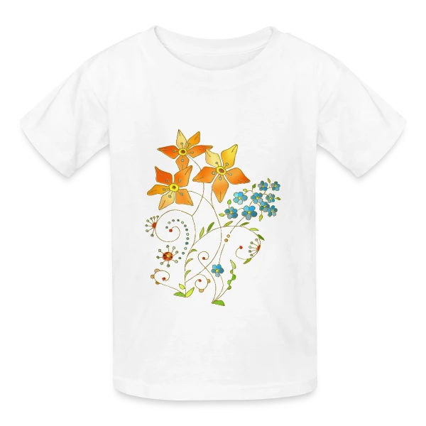Numéro Mystère 4146 sur T-shirts Russell Enfant