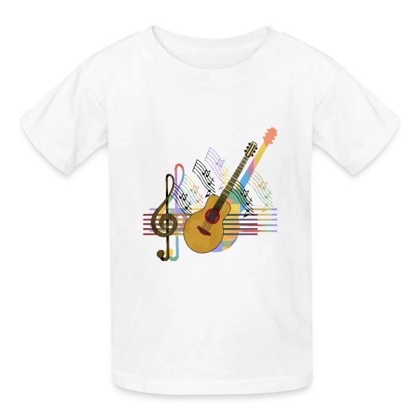 Le Mystère du 4976 sur T-shirts Russell Enfant