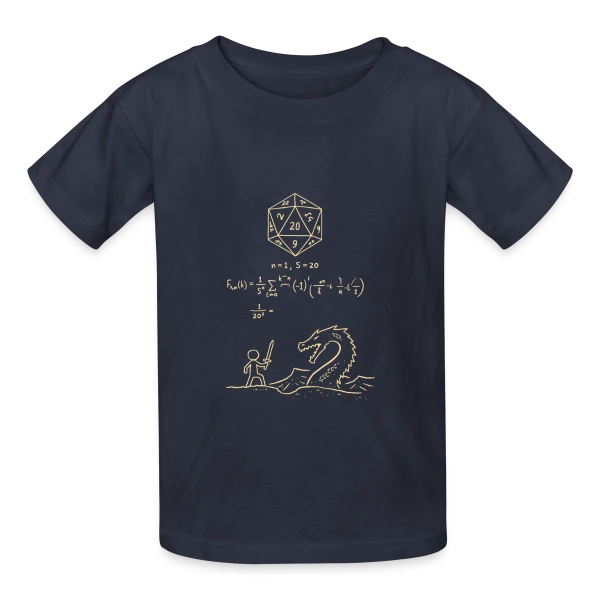 S-20_2 - Design Minimaliste Geek sur T-shirts Russell Enfant