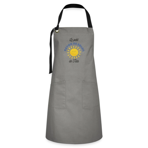 Le Rayon de Soleil de Tata sur Tablier contrasté