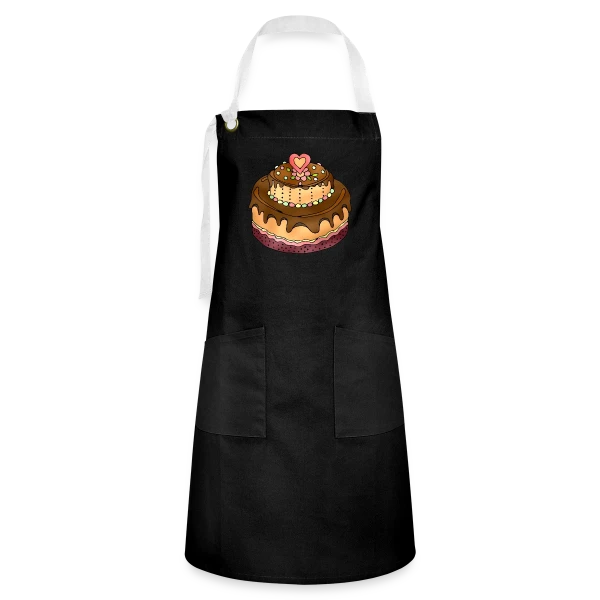 Gâteau Festif sur Tablier contrasté