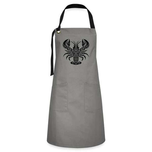 Homard Tribal - Art Océanique sur Tablier contrasté