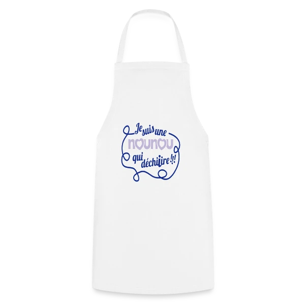 Ma Nounou en Or qui Déchire sur Tablier de cuisine