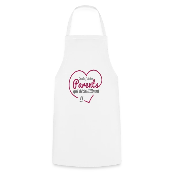 Super Parents qui Déchirent sur Tablier de cuisine