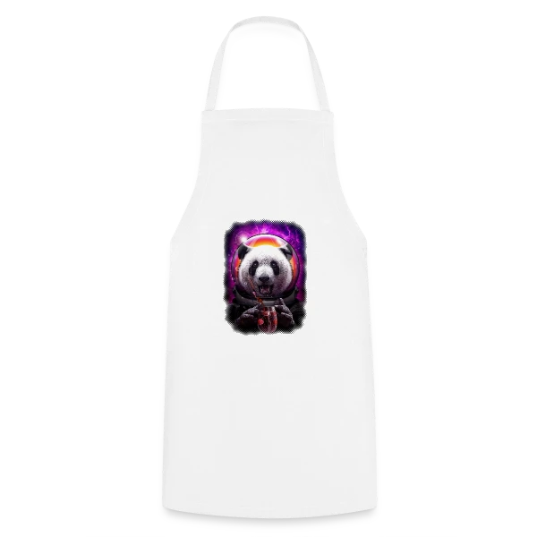 Pandanaut : L'Aventure Spatiale du Panda sur Tablier de cuisine
