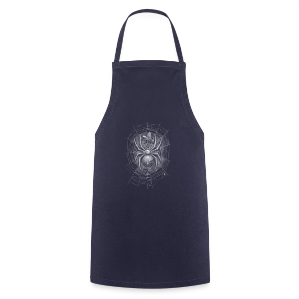 Toile d'Araignée Mystérieuse sur Tablier de cuisine