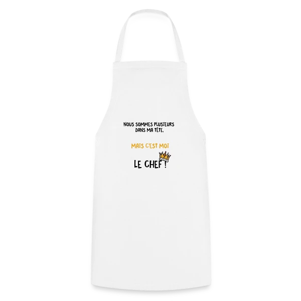 Esprit Éclaté sur Tablier de cuisine
